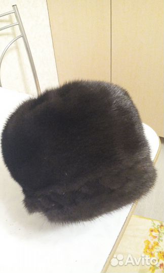 Зимняя женская шапка из норки