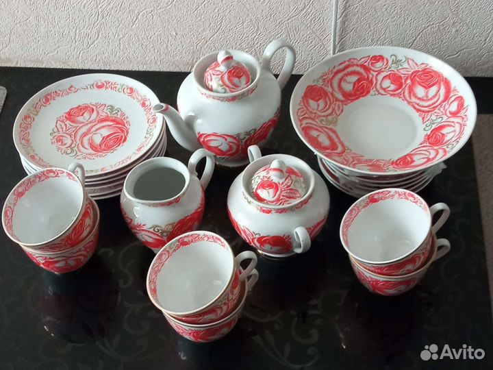 Сервиз чайный лфз СССР 