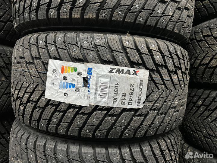 Zmax Winternova Stud II 275/40 R18 и 245/45 R18 97T