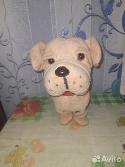 Игрушка собачка со звуком