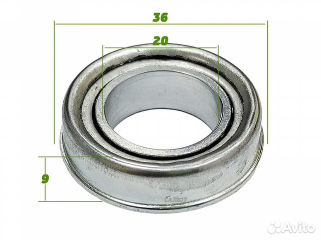 Подшипник для тачек, ось 20мм