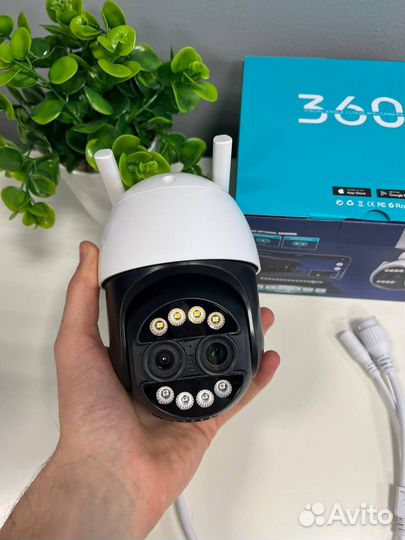 Видит номера камера уличная WiFi с зумом 8х (Арт.5