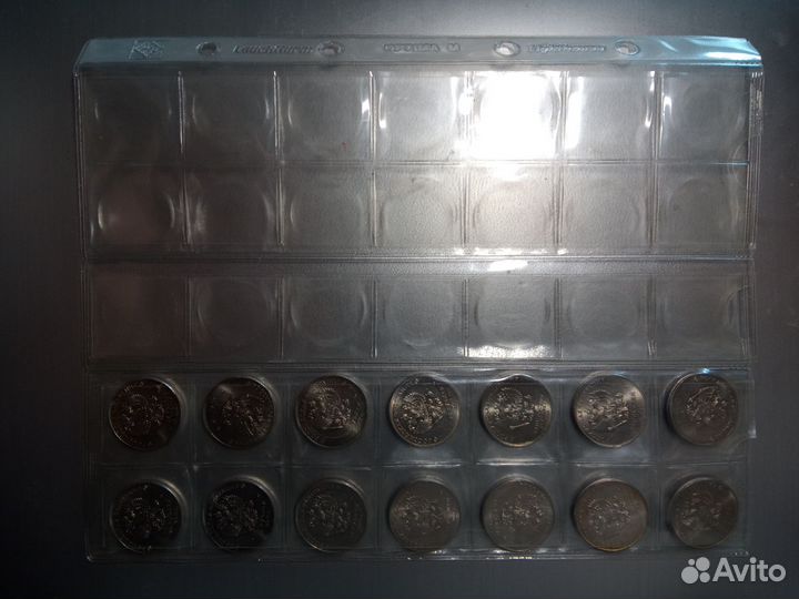 Листы для монет формат Оптима