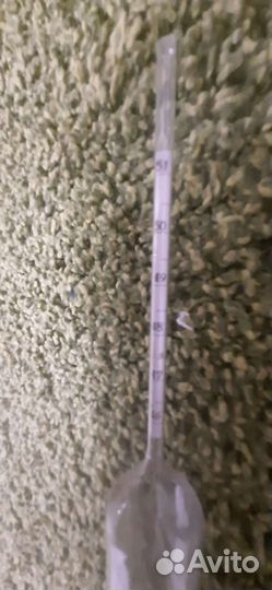 Спиртометр, термометр