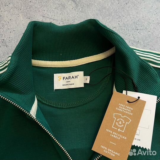 Полузип толстовка Farah