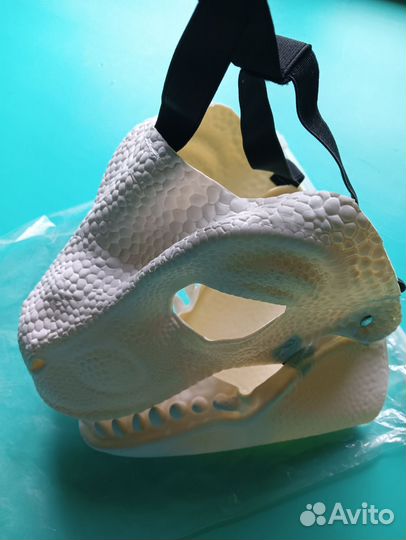 Маска динозавра раптора основа для фурсьют