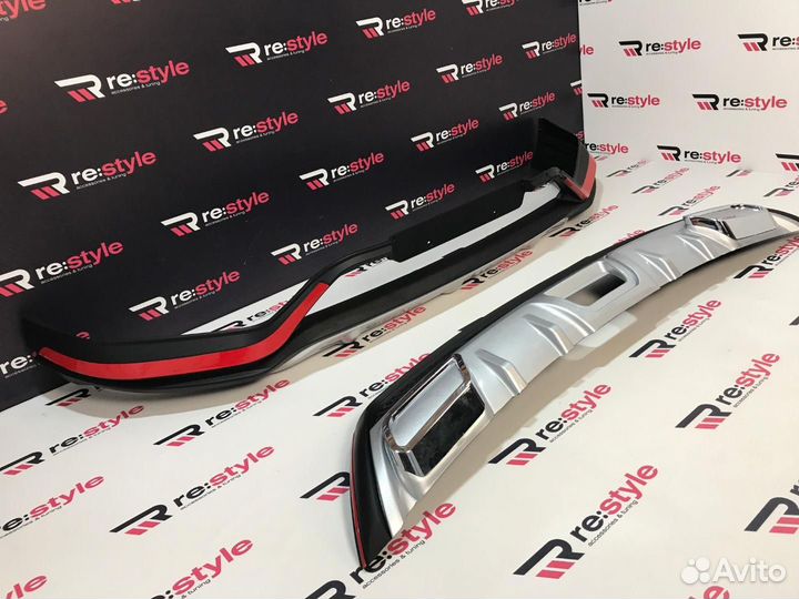 Обвес Nissan X-Trail 32 2м с18г Стиль Nismo D2104