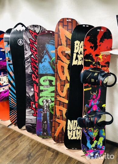 Сноуборды с креплениями из Европы и Америки
