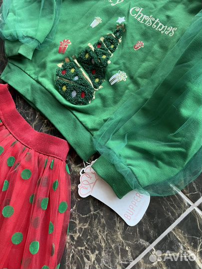 Костюм на рождество для девочки