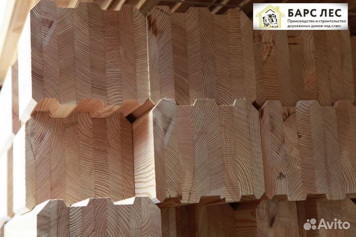 Клееный брус (125 х 185)