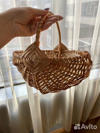 Корзинка «Белорусская» из лозы
