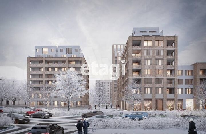 2-к. квартира, 79,3 м², 14/17 эт.