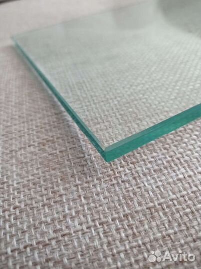 Каленое стекло 8мм, 6 штук