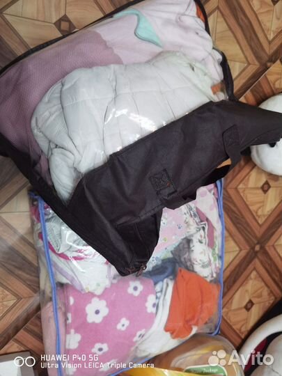 Детские вещи пакетом для девочек 74 80