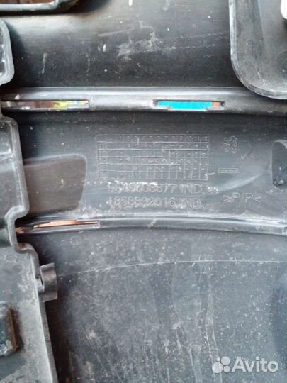 Бампер пежо 607