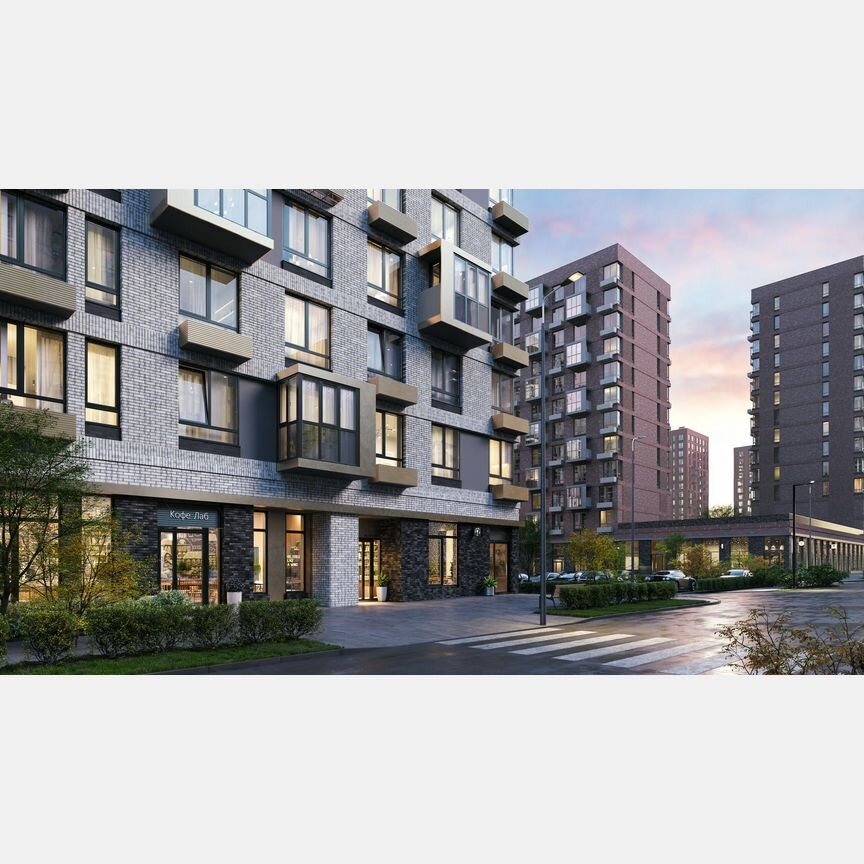 1-к. квартира, 34,8 м², 12/12 эт.