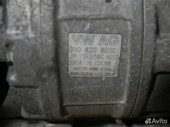 Компрессор кондиционера 3B0820803C Volkswagen