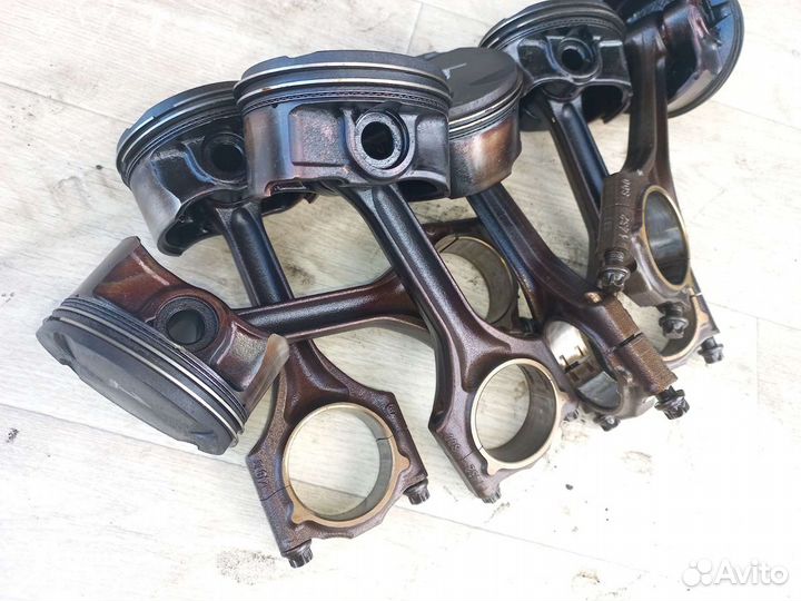 Двигатель бмв е60 54в разборе