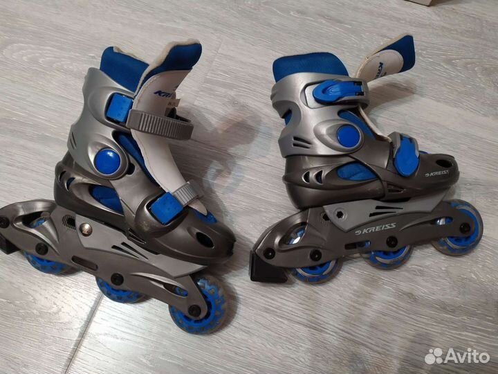 Роликовые коньки детские раздвижные