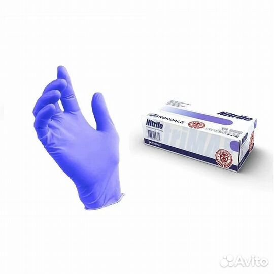 Перчатки медицинские, нитриловые и латексные