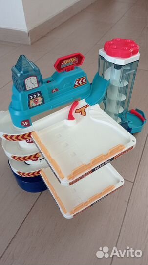 Трек - парковка + вертолет