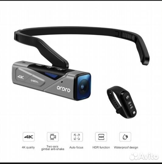 Экшн камера с флешкой 256гб Ordro EP7