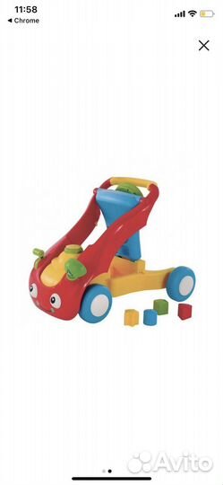 Машинка каталка толокар ELC