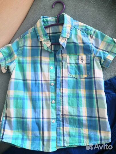 Рубашка и брюки 104