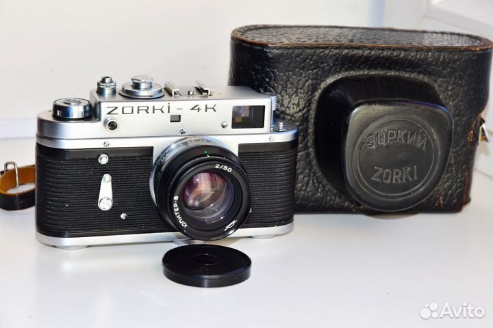 Зоркий-4К Экспорт Фотоаппарат из СССР