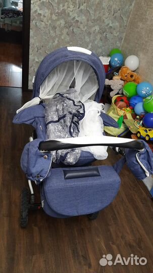 Коляска 3 в 1 bebe mobile