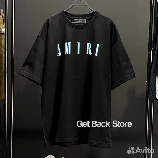 Футболка amiri черная