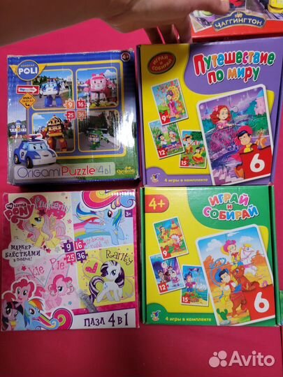 Пазлы детские 23шт