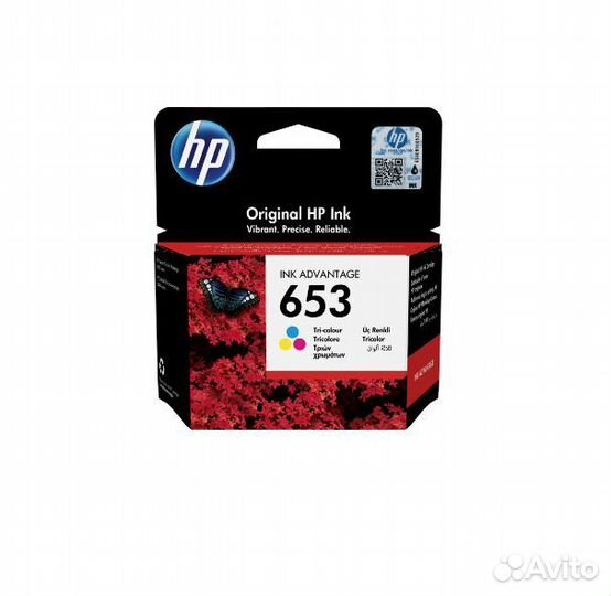 Картридж струйный цветной HP 653 color (3YM74AE)