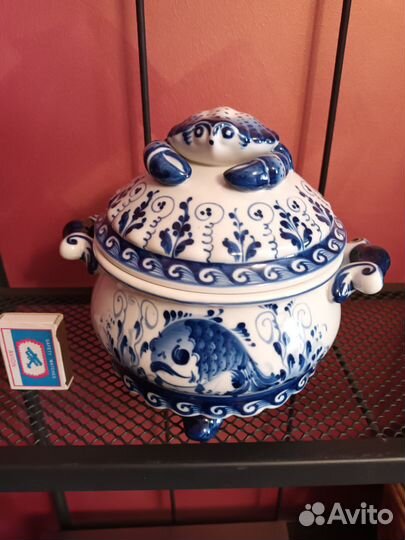 Гжель салатник