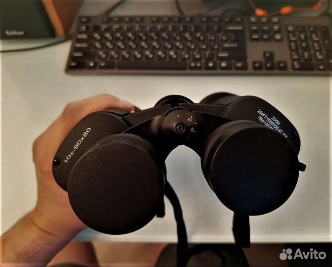 Очень Мощный астрономический Бинокль 10-90х80 Zoom