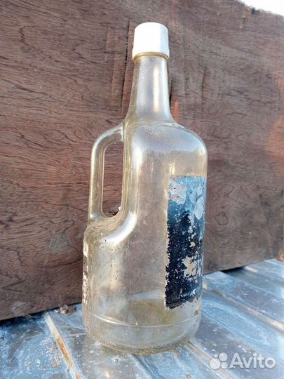 Бутыль стеклянная