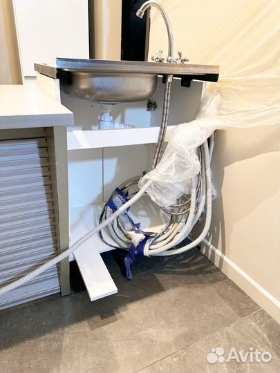 Раковина с тумбой бу