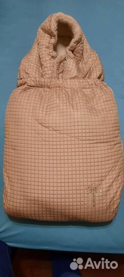 Конверт зимний на натуральной овчине