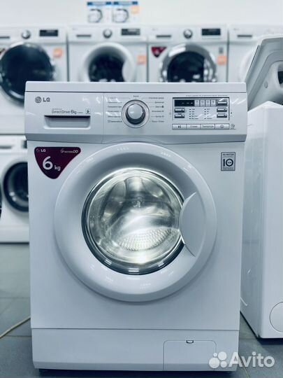 Стиральная машина бу. 6кг. 45см. 1000об. Гарантия