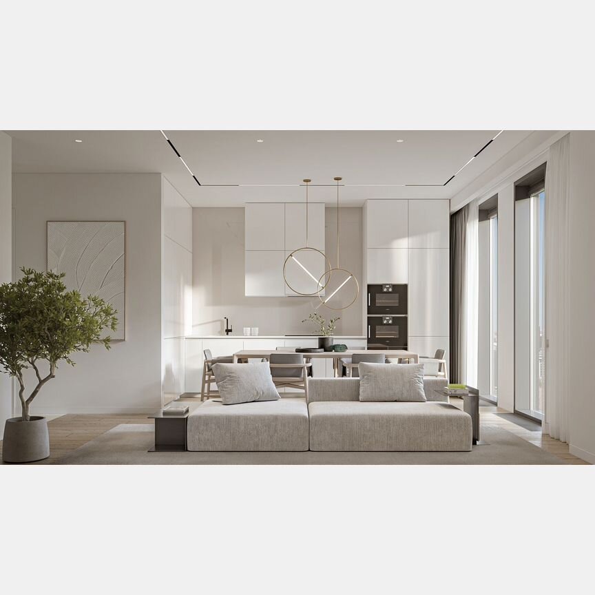 1-к. квартира, 50,2 м², 6/20 эт.