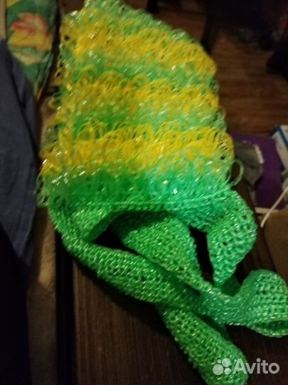 Мочалка ручной работы