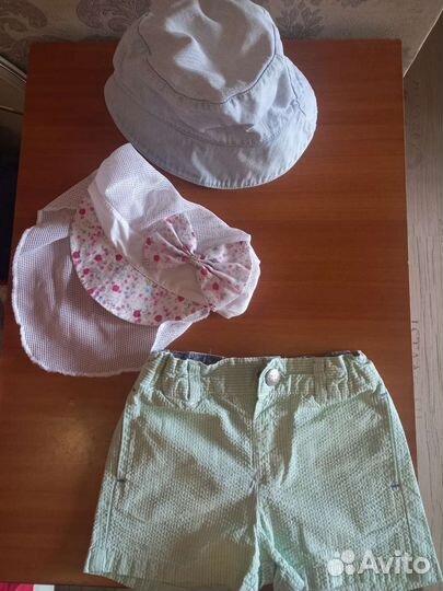 Панама,косынка и шорты