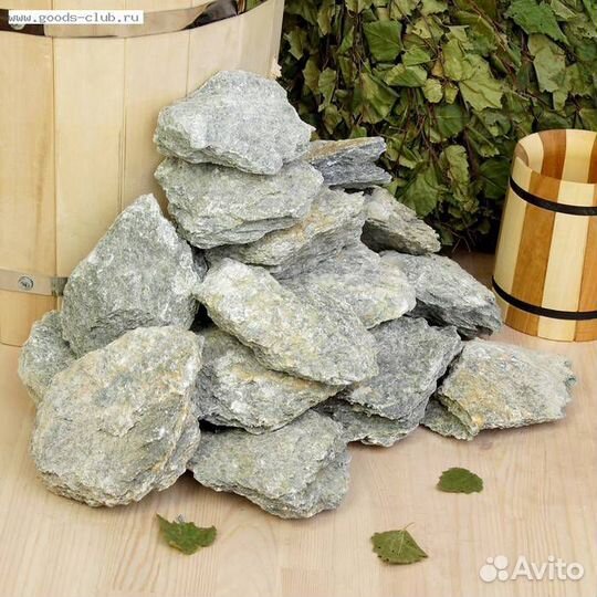 Камни для бани и сауны Талькохлорит Колотый