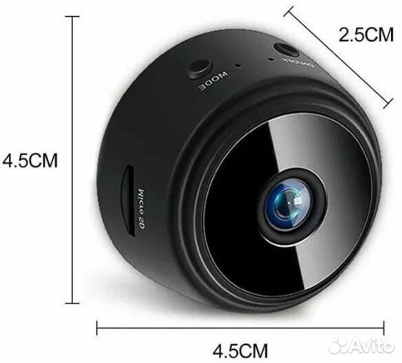 Мини камера A9 Wi-Fi Видеонаблюдение