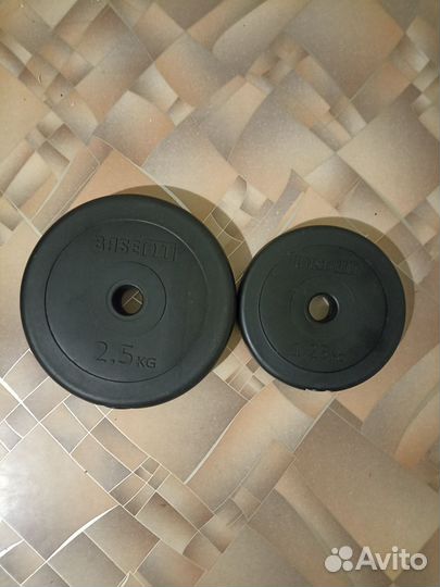 Гантели разборные 8кг + 2 эспандера в подарок