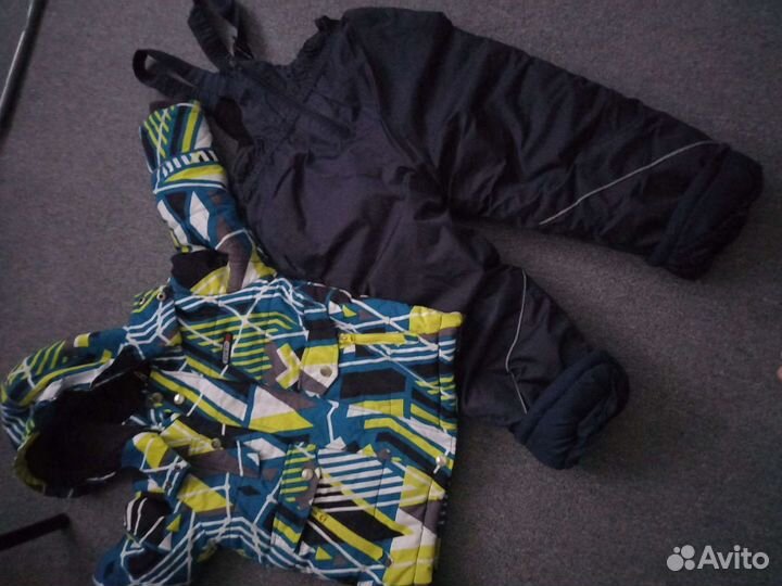 Костюм, зима, рост 110