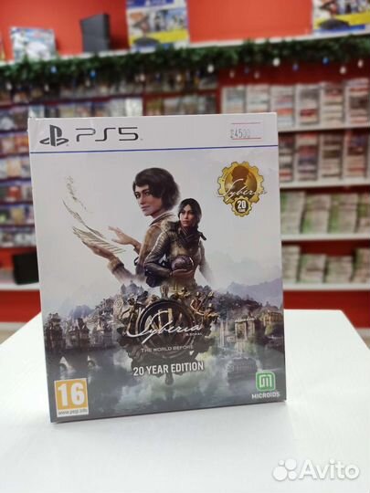 Syberia the world before для ps5