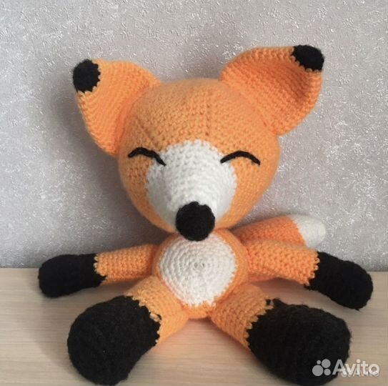 Вязаные игрушки ручной работы
