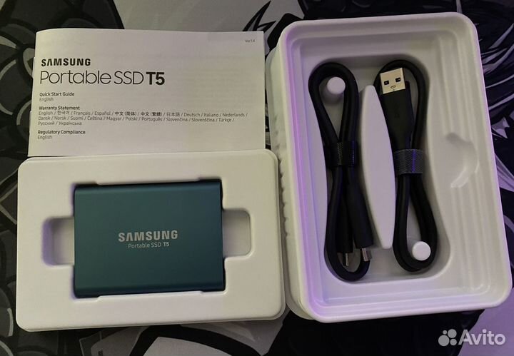 Samsung portable ssd t5 500Gb