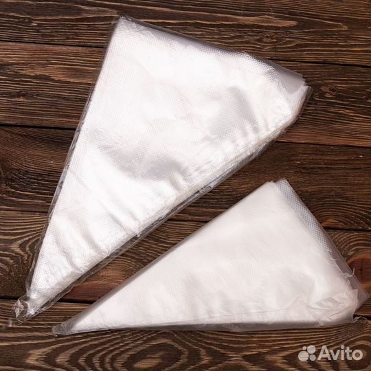 Пакетики на скотч-ленте, кондитерские мешки